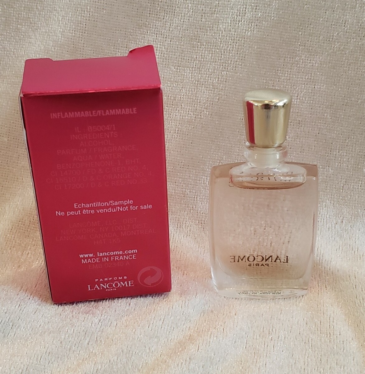 2x LANCOME Miracle Eau de Parfum EDP perfume splash 0.16 fl oz 5