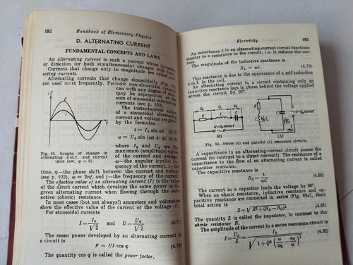 Handbook of Elementary Physics Koshkin and Shirkevich Mir Publishers Moscow 1962 - Picture 22 of 22
