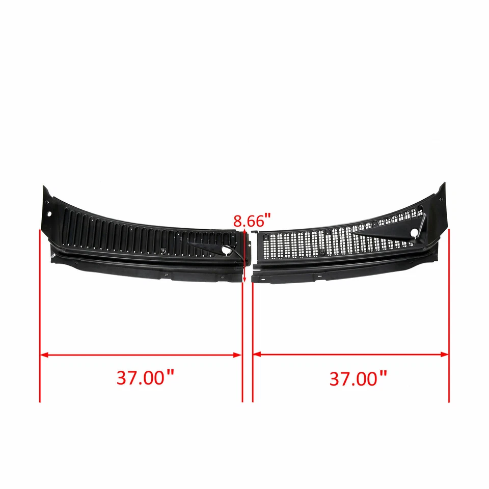 For 99-07 F250 F350 Excursion 3C3Z25022A68 Windshield Wiper Cowl Vent Grille Foto 2 de 4