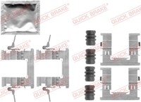 Quick Brake 109-1853 ZubehöRsatz Bremsscheibenbelag FüR Nissan