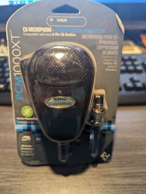PowerComm PCM1000XT Noise Cancelling CB Microphone 215-45002 9' Cord NEW