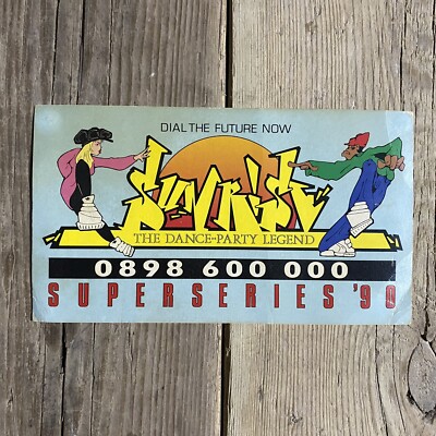 RARE - Sunrise - Super Series 90 Rave Flyer. Friday 4th May 1990.