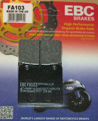 Bremsbeläge für Suzuki VL 1500 LC Intruder Bj. 1998-2001 vorne oder hinten