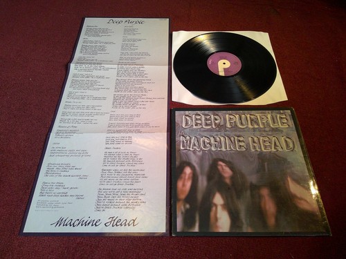 DEEP PURPLE MACHINE HEAD VINYL UK 1ST PRESS GRAMOPHONE CO LTD NEAR MINT AUDIO