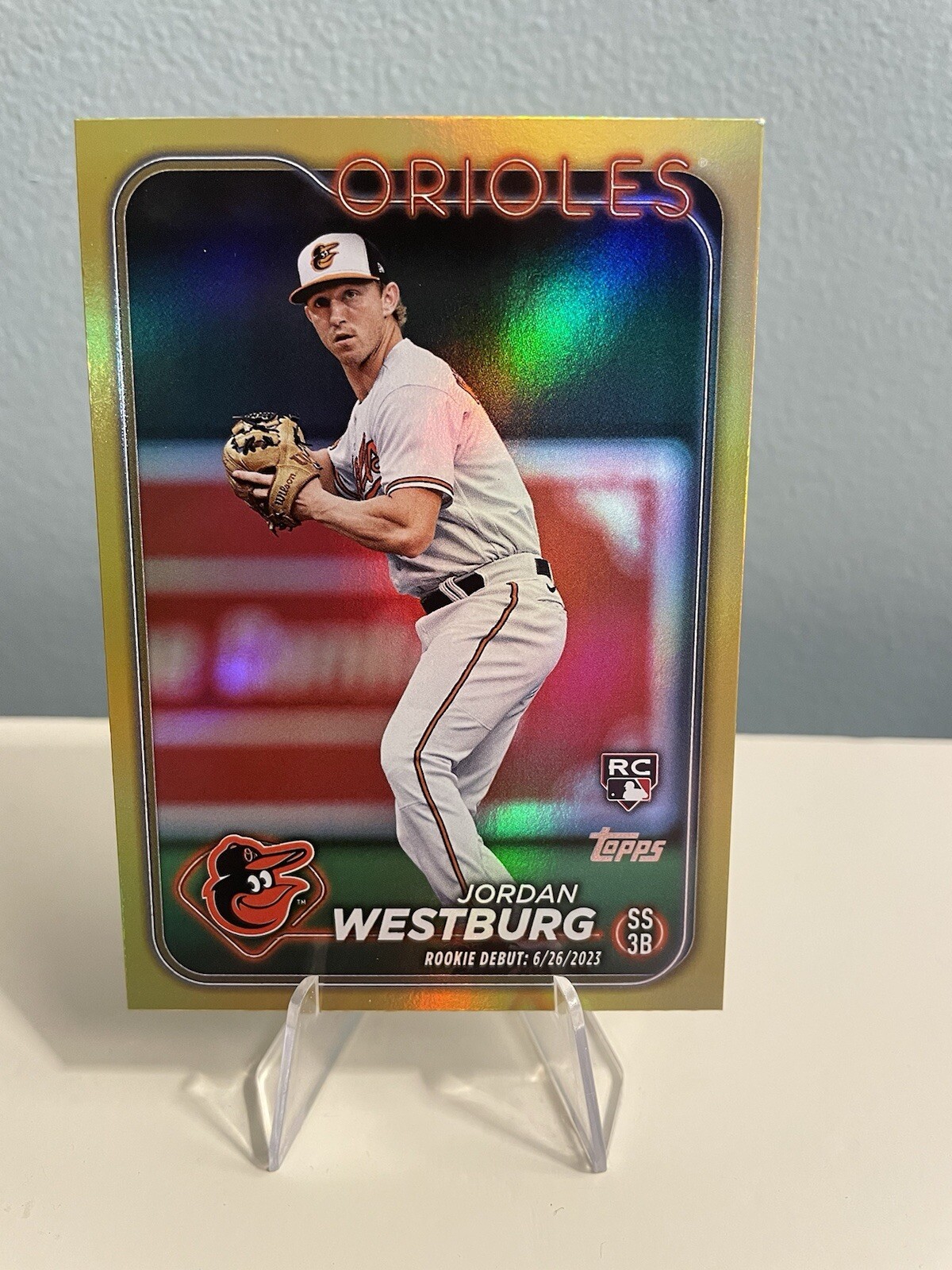 2024 Topps Update Gold Foil US125 Jordan Westburg RC