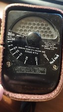 vintage weston model 853 light exposure meter in leathe case