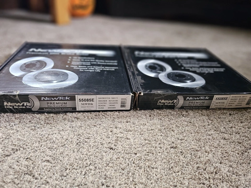 Rotor de freno de disco NewTek 55085E Foto 2 de 4