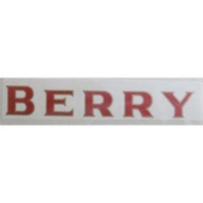 BERRY - Johnny Berry, Manchester.  Unterrohr Aufkleber.
