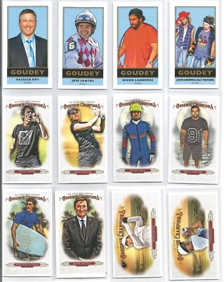 2018 Upper Deck Goodwin Champions Mini Base / Goudey ***You Pick***
