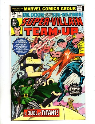 SUPER-VILLAIN TEAM-UP #4 FN/VF 7.0  ''A TIME OF TITANS''