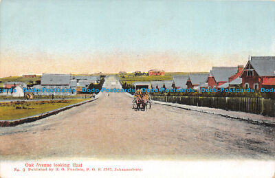 R156018 Oak Avenue Blick nach Osten. R O. Fusslein