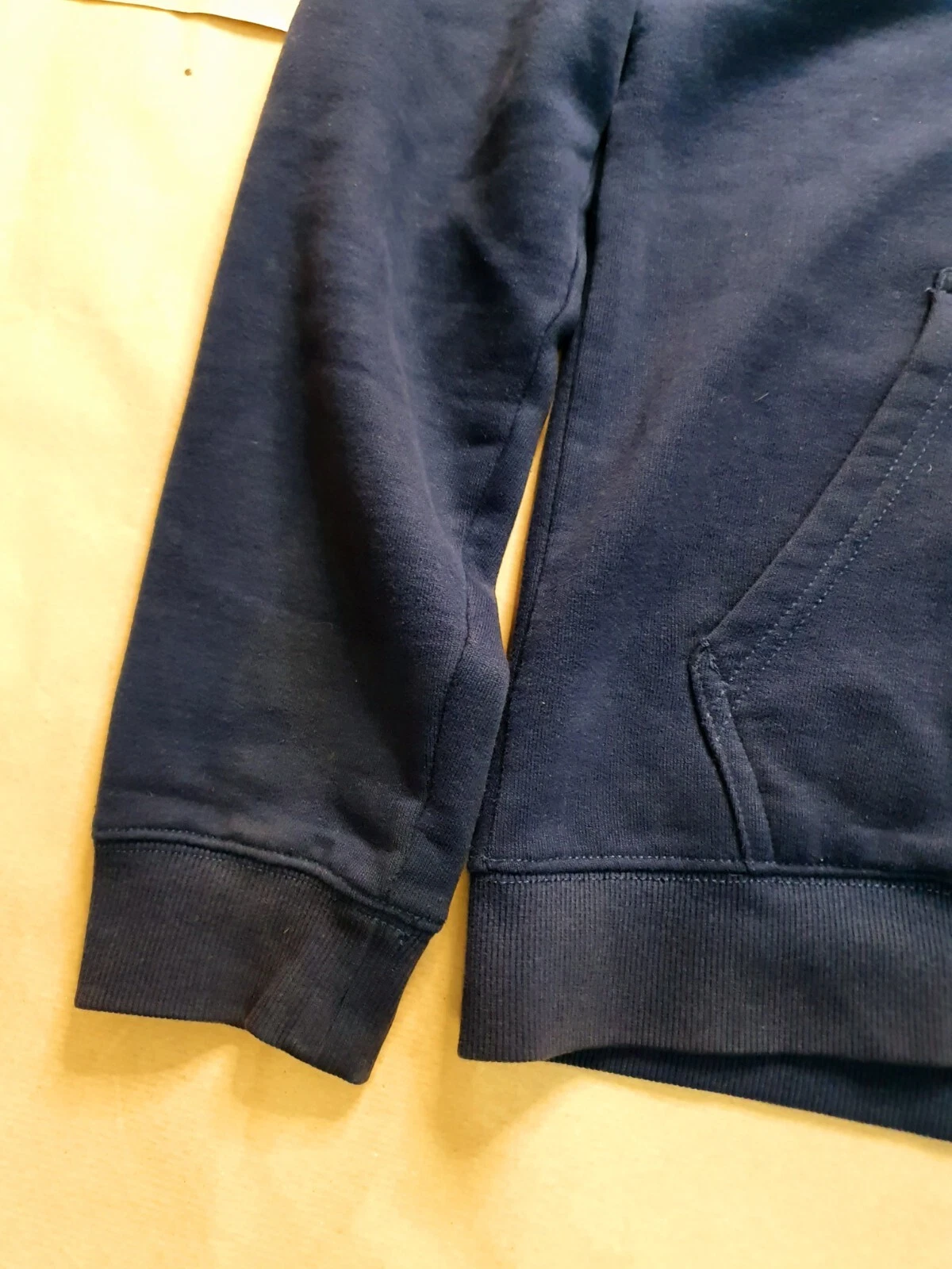 SACAI Felpa con cappuccio s.Oliver logo ragazzo pullover felpa hoody taglia XL grigia zip