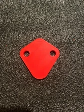 Big Block Chevy Fuel Pump Cover  (Red)