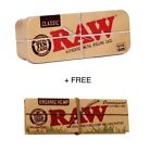 <!--F#f_0-->RAW 1 1/4 Size Metal Tin Case + FREE (Raw 1 1/4 Organic Hemp Paper with Tips) <!--F/-->