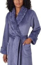 Carole Hochman Ladies  Plush Robe Silky soft and plush 100 Polyester,  SIZE L