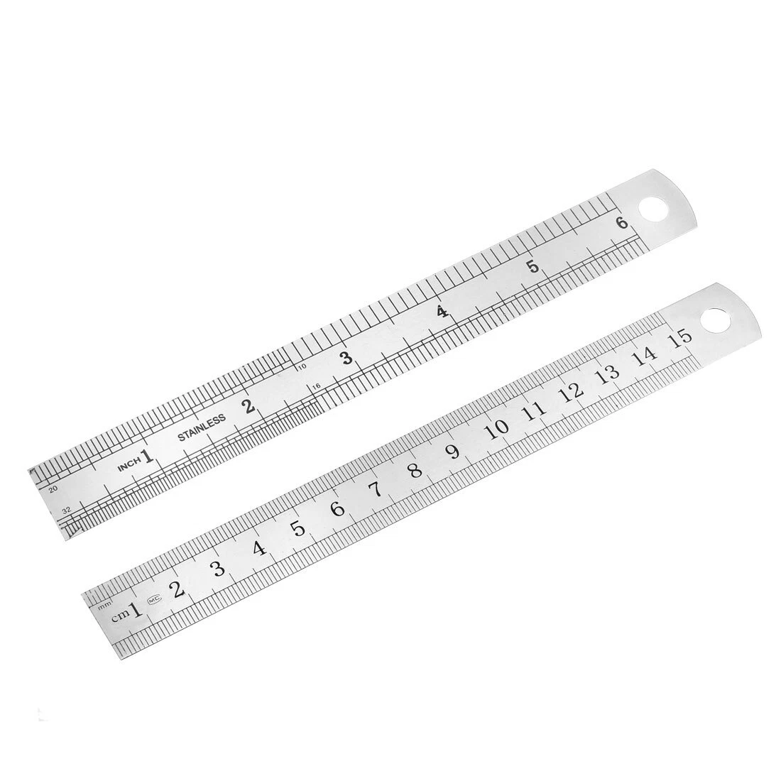 Marked Measurement Rulers - 6 rulers