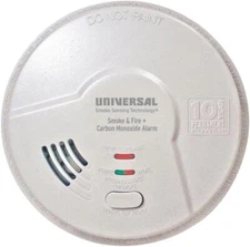 Universal 10 Year Tamper Proof 3 in 1 Smoke Fire & Carbon Monoxide MIC3510SB