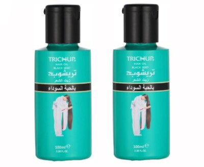 8 Packs X 100ml Trichup Black Seed Hair Oil Strengthens the hair follicles