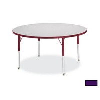 Kydz Activity Table Round 36 In. Diameter 15 In. 24 In. Ht Gray Purple on sale Kydz Activity Table Round 36 In. Diameter 15 In. 24 In. Ht Gray Purple on sale