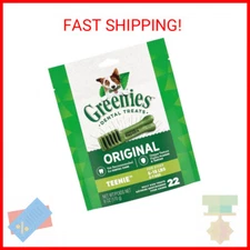 Greenies Original Teenie Natural Dental Care Dog Treats, 6 oz. Pack (22 Treats)