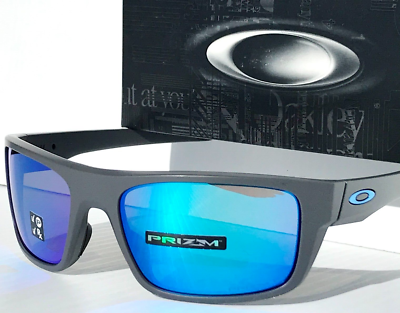 Oakley DROP POINT Matte Dark Grey with Prizm Sapphire Polarized