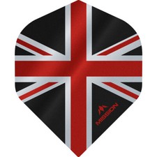 Mission - Alliance - Union Jack Dart Flights - No2 Standard - 100 Micron - Bla