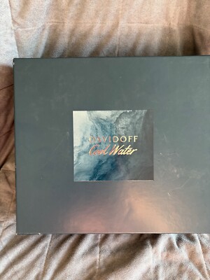 DAVIDOFF COOL WATER GIFT SET WITH SHOWER GEL, AFTER SHAVE BALM AND TOILETTE