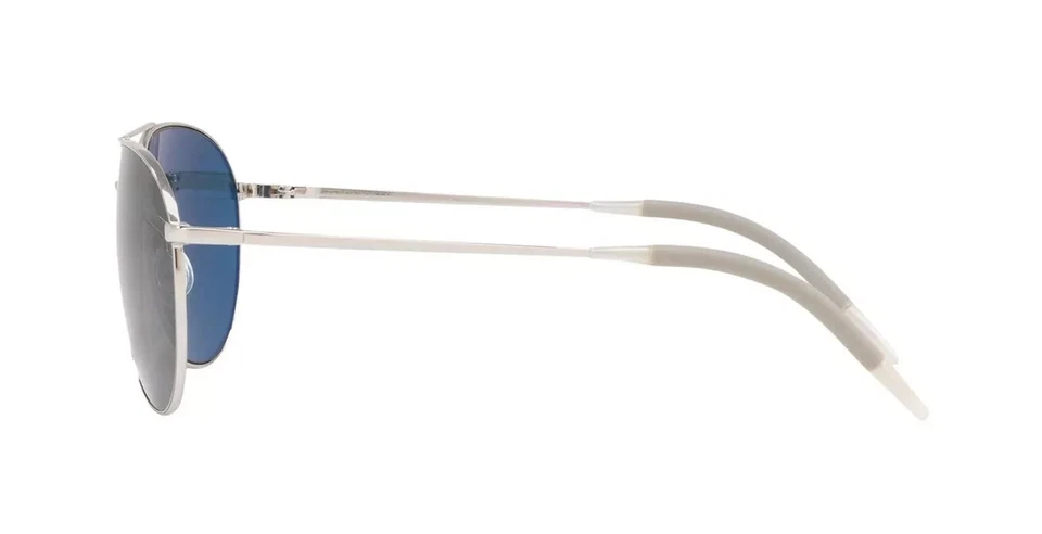 OLIVER PEOPLE | NUEVO | BENEDICTO | 1002S 50363R | 59 | PLATA | AZUL | POLARIZADO Foto 3 de 3