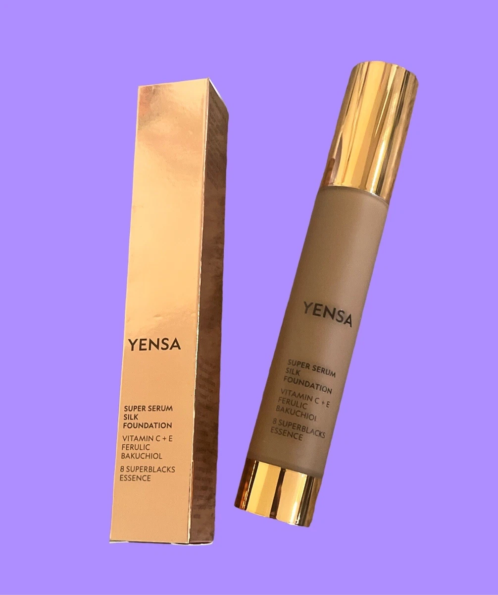 YENSA BEAUTY Super Serum Silk Foundation in Deep Golden 1 oz New In Box  MSRP $45 | eBay