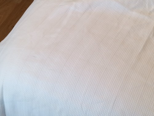 MATOUK Queen COVERLET, M130 Augusta, White, FULL / QUEEN - Picture 11 of 14