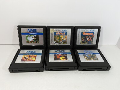 6 Atari 5200 Games Pac Man Star Raiders Galaxian Jungle Hunt Centipede Dig Dug