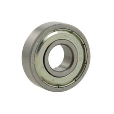 10 x 26 x 8mm Shield Ball Bearing 6000ZZ Silver Tone