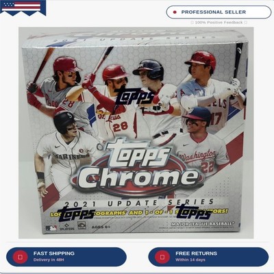 2021 Topps Chrome Update Baseball Mega Box