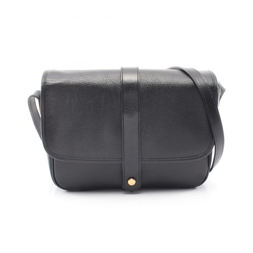 YVES SAINT LAURENT Bag: Logo Black W22H16D6cm;