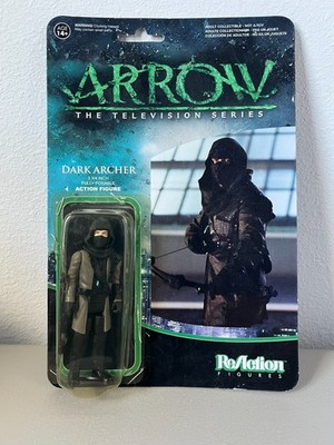 Dark Archer Arrow TV Series ReAction 3.75 Posable Figure Funko Super 7 DC Comics
