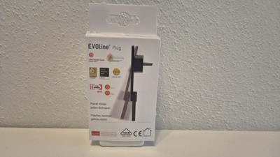 Evoline Plug Flachstecker Weiß 151000000300