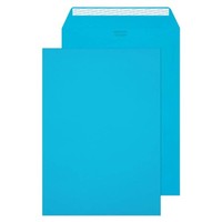 C4 BriefumschläGe 10 StüCk Karibik Blau 229X324Mm 120G/M² Haftklebung Blake