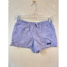 Patagonia Kids  Baggies Shorts XL 14 - Mud Paint Beluga Purple