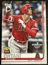 READ 2019 Topps Opening Day - Shohei Ohtani #100 Rookie Cup