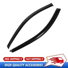 Window Visor Fits Acura Rsx 02-06 2pcs Out-channel Tape-on Black 2x