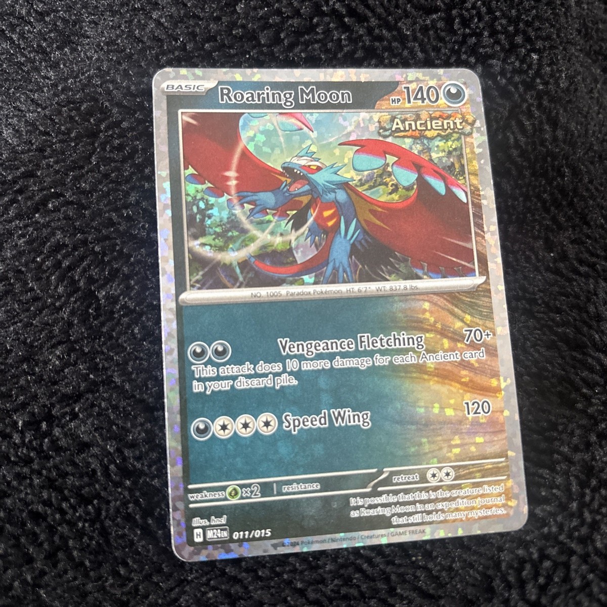 Roaring Moon Ancient Pokemon Trading Card 011/015 | eBay Roaring Moon Ancient Pokemon Trading Card 011/015 | eBay