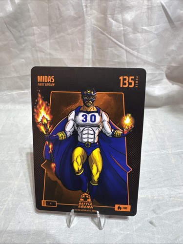 2025 Bo Jackson Battle Arena Update FIRE NON FOIL # 4 MIDAS Stephen Curry