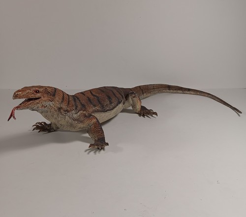 Desert Monitor Lizard toy Large 40" Figure Realistic Rubber Vintage AAA Rare HTF