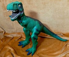 Tyrannosaurus Rex Rubber Figure Toys R Us Dinosaur 2011 14.5" Long 12.5" Tall