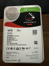 Seagate IronWolf Pro 16TB 7200rpm SATA 6Gb/s 3.5" NAS Hard Drive (Not Working)