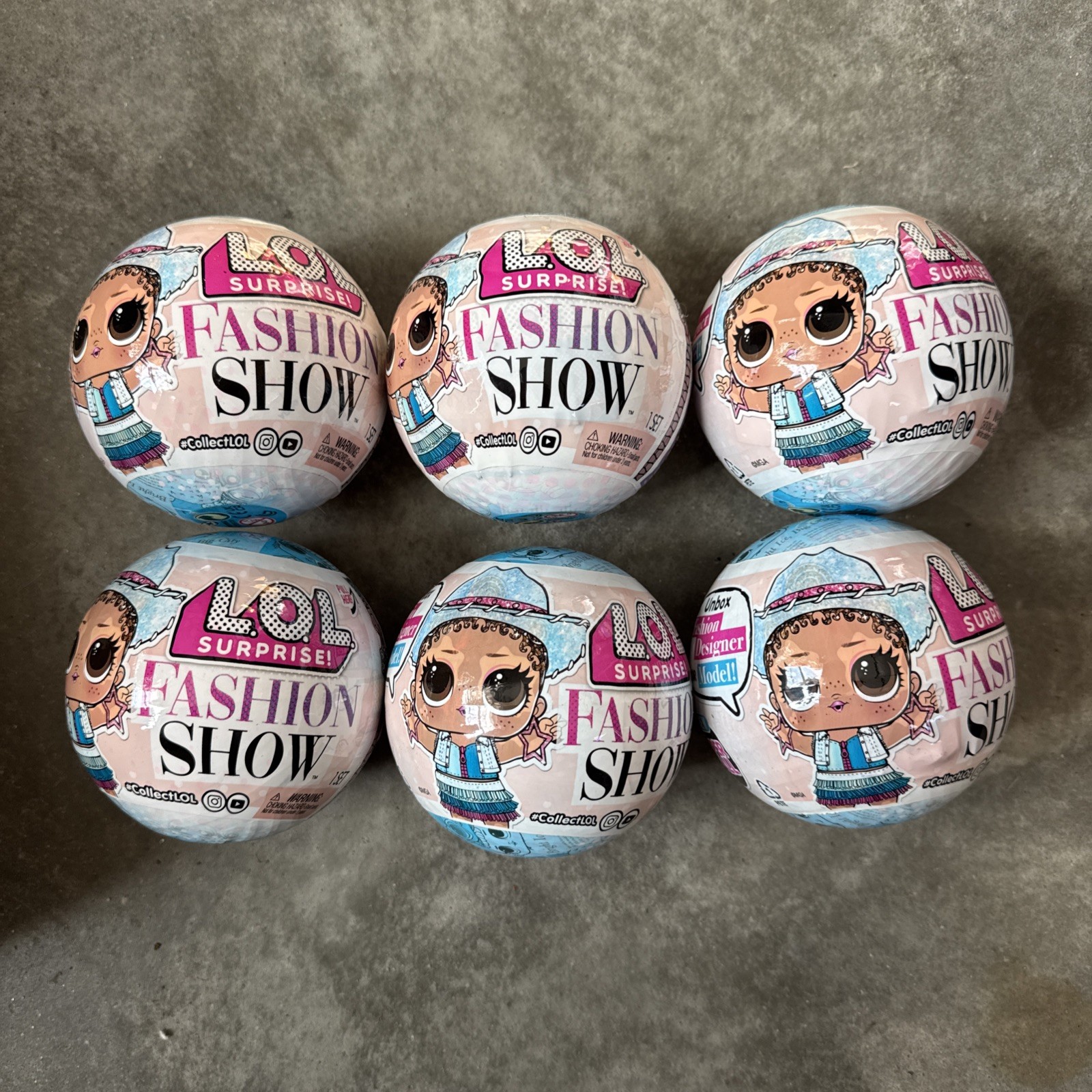 Fashion Show 6 Sets (8 Surprises Each) Sealed