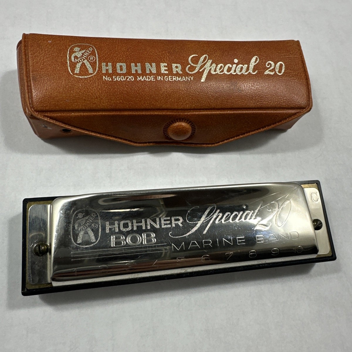 Vintage Hohner Special 20 Harmonica #560/20 Marine Band Made In