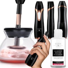 Kleem Electric Makeup Brush Cleaner Machine 1 Count Pack of 1 , Black
