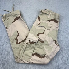 Tru-Spec Pants Mens Small Regular 3 Color Desert Camo Ripstop BDU Cargo Military