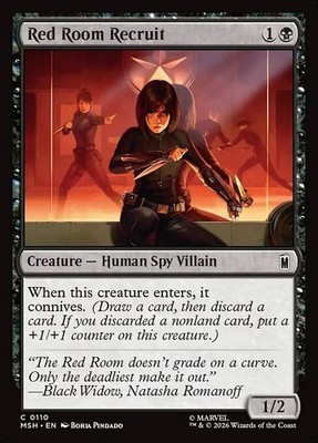 [MTG] Red Room Recruit (0110) (MSH) NM